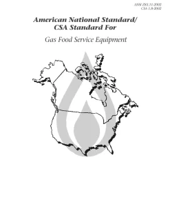 CSA ANSI Z83.11-2002/CSA 1.8-2002 pdf