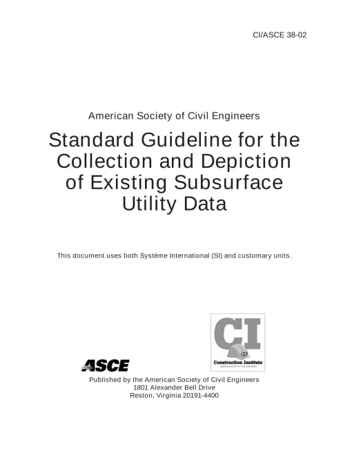 ASCE 38-02 pdf