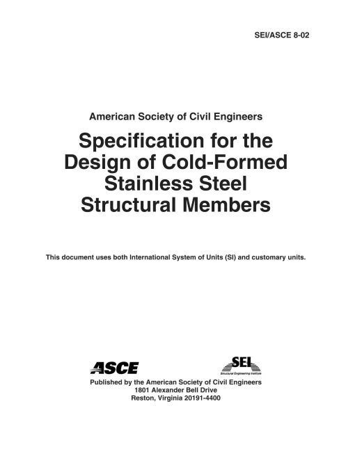 ASCE 8-02 pdf