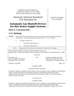 CSA ANSI Z21.87b-2005/CSA 4.6b-2005 pdf