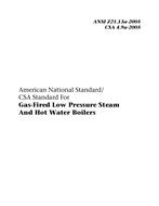 CSA ANSI Z21.13a-2005/CSA 4.9a-2005 pdf