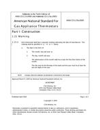 CSA ANSI Z21.23b-2005 pdf