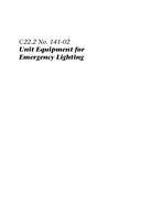 CSA C22.2 NO. 141-02 pdf