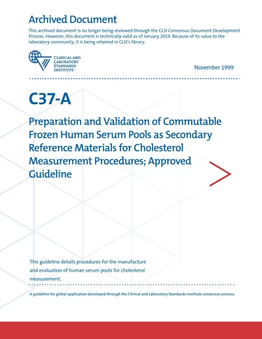 CLSI C37-A (R2018) pdf