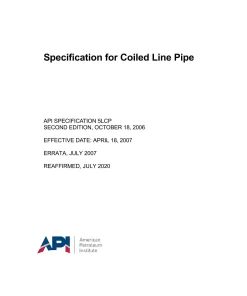 API Spec 5LCP (R2020) pdf