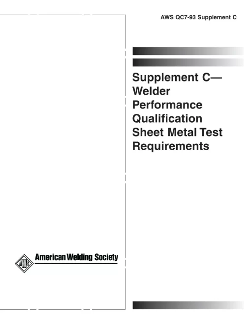 AWS QC7-93 Supplement C pdf