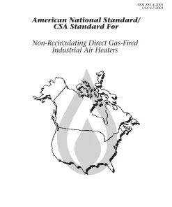 CSA ANSI Z83.4-2003/CSA 3.7-2003 pdf