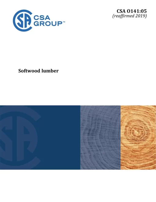 CSA O141-05 (R2019) pdf