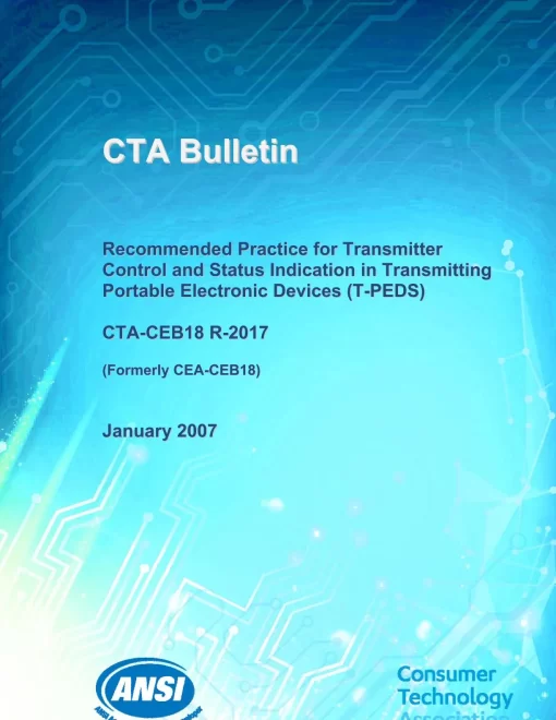 CTA CEB18 (R2017) pdf