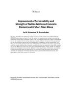 Improvement of Serviceability and Strength of Textile-Reinforced Concrete Elements with Short Fiber Mixes pdf