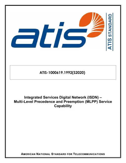 ATIS 1000619.1992(S2020) pdf