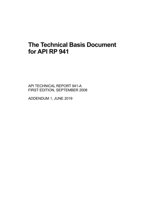 API TR 941-A pdf