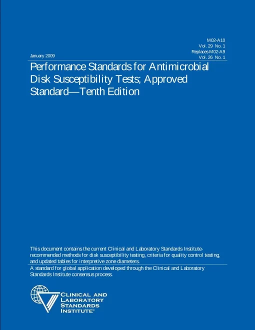 CLSI M02-A10, M07-A8, M100-S19 Package pdf