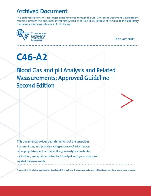 CLSI C46-A2 (R2018) pdf