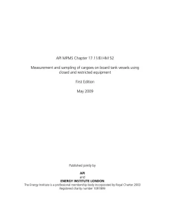 API MPMS Chapter 17.11 / EI HM 52 (R2014) pdf