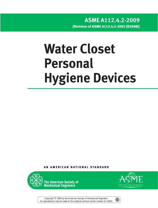 ASME A112.4.2-2009 (R2014) pdf