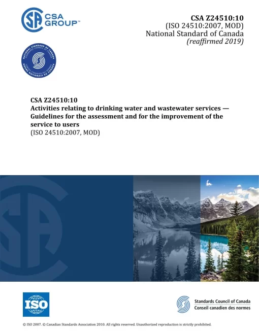 CSA Z24510:10 (R2019) pdf