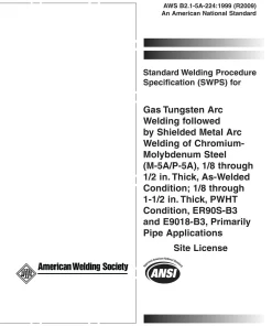 AWS B2.1-5A-224:1999 (R2009) pdf