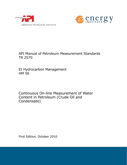 API TR 2570 pdf