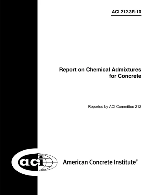 ACI 212.3R-10 pdf