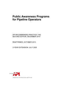 API RP 1162 (R2015) pdf