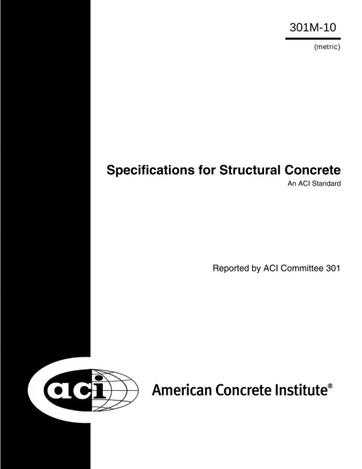 ACI 301M-10 pdf