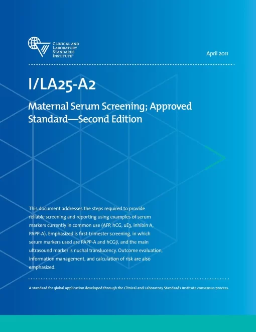 CLSI I/LA25-A2 (R2018) pdf