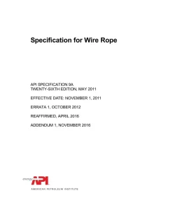 API Spec 9A (R2016) pdf