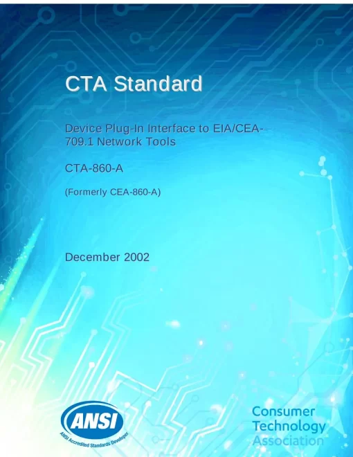 CTA 860-A pdf