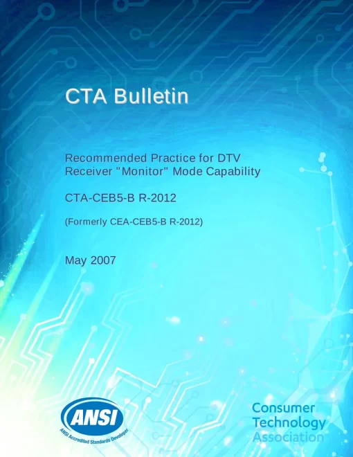 CTA CEB5-B (R2012) pdf