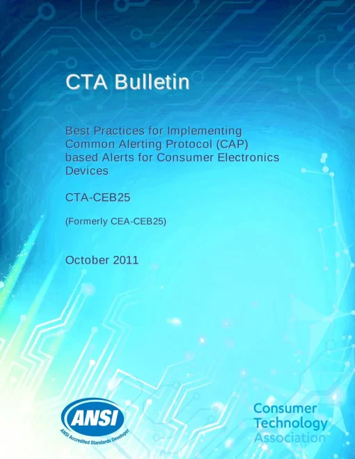 CTA CEB25 pdf