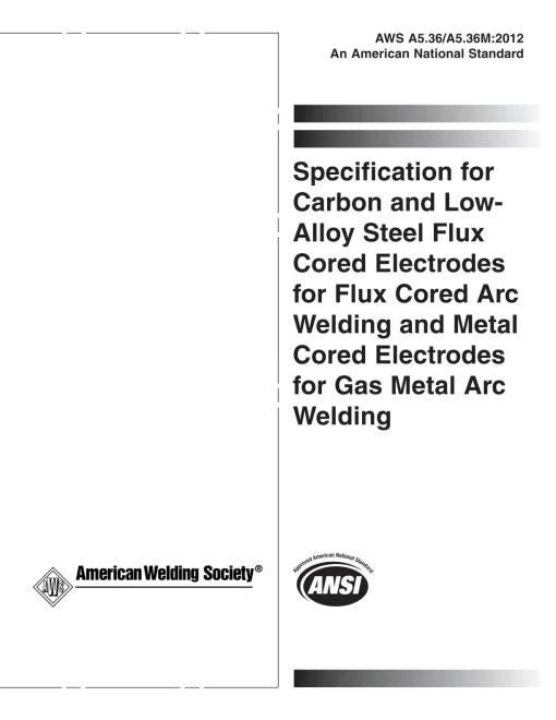 AWS A5.36/A5.36M:2012 pdf