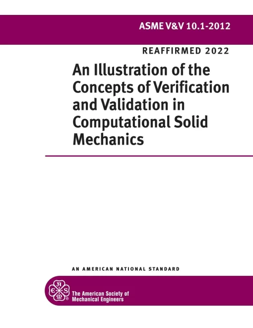 ASME V&V 10.1-2012 (R2022) pdf