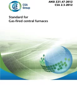 CSA ANSI Z21.47-2012/CSA 2.3-2012 pdf