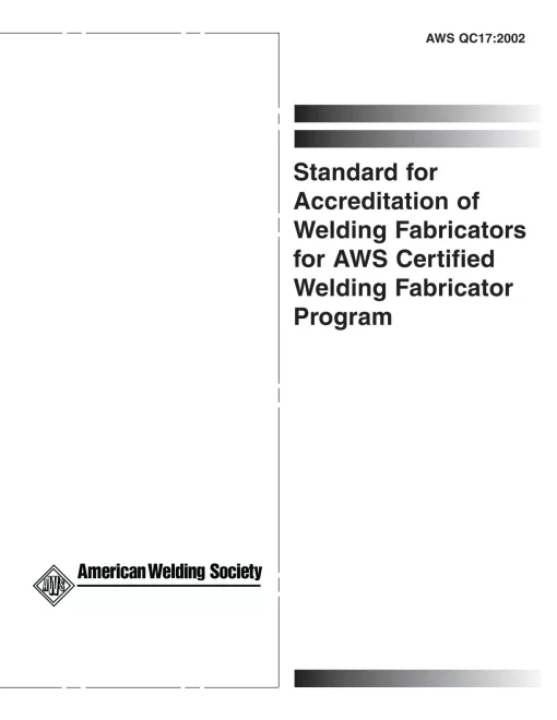 AWS QC17:2002 pdf