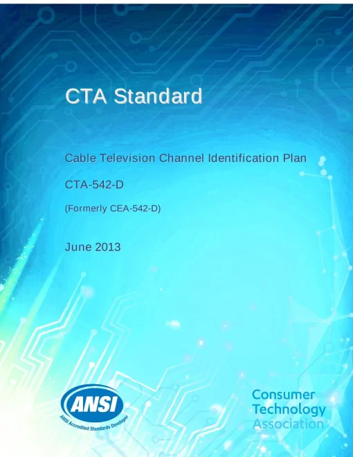 CTA 542-D pdf