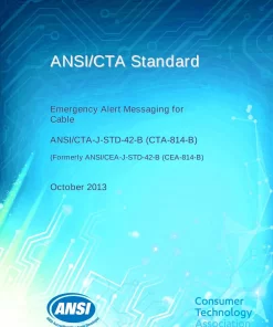 CTA J-STD-42-B (CTA-814-B) pdf