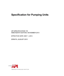 API Spec 11E pdf