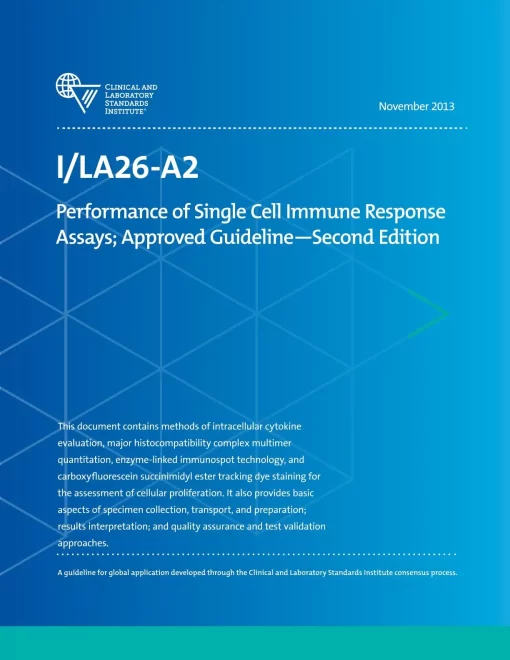 CLSI I/LA26-A2 (R2018) pdf