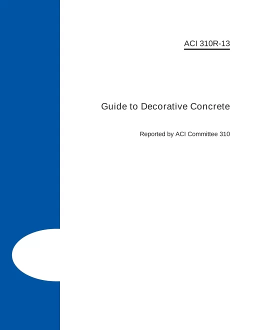 ACI 310R-13 pdf