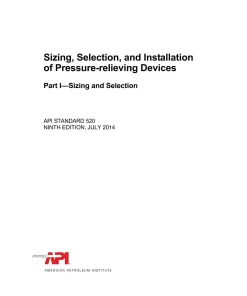 API Std 520, Part 1 pdf