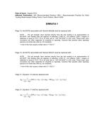 API RP 13B-1 Errata pdf