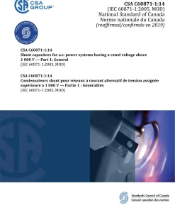 CSA C60871-1:14 (R2019) pdf