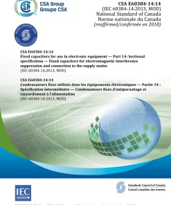 CSA E60384-14:14 (R2018) pdf