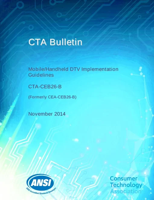 CTA CEB26-B pdf