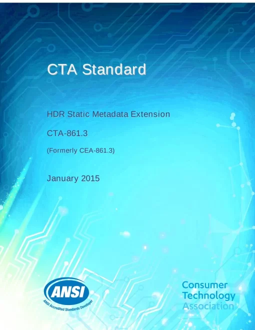 CTA 861.3 pdf