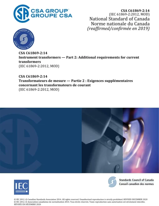 CSA C61869-2:14 (R2019) pdf