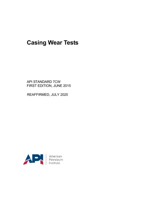 API Std 7CW (R2020) pdf