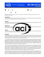 ACI 364.3T-15 pdf