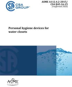 CSA B45.16-15/ASME A112.4.2-2015 (R2020) pdf